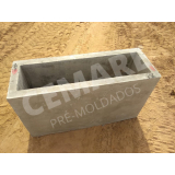 caixa de concreto pré moldada Leme