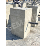 caixas de passagem de esgoto de concreto Avaí